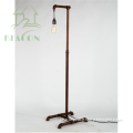 Industrial Water Pipe Floor Lamp, Retro Metal Vintage Standing Lamp
